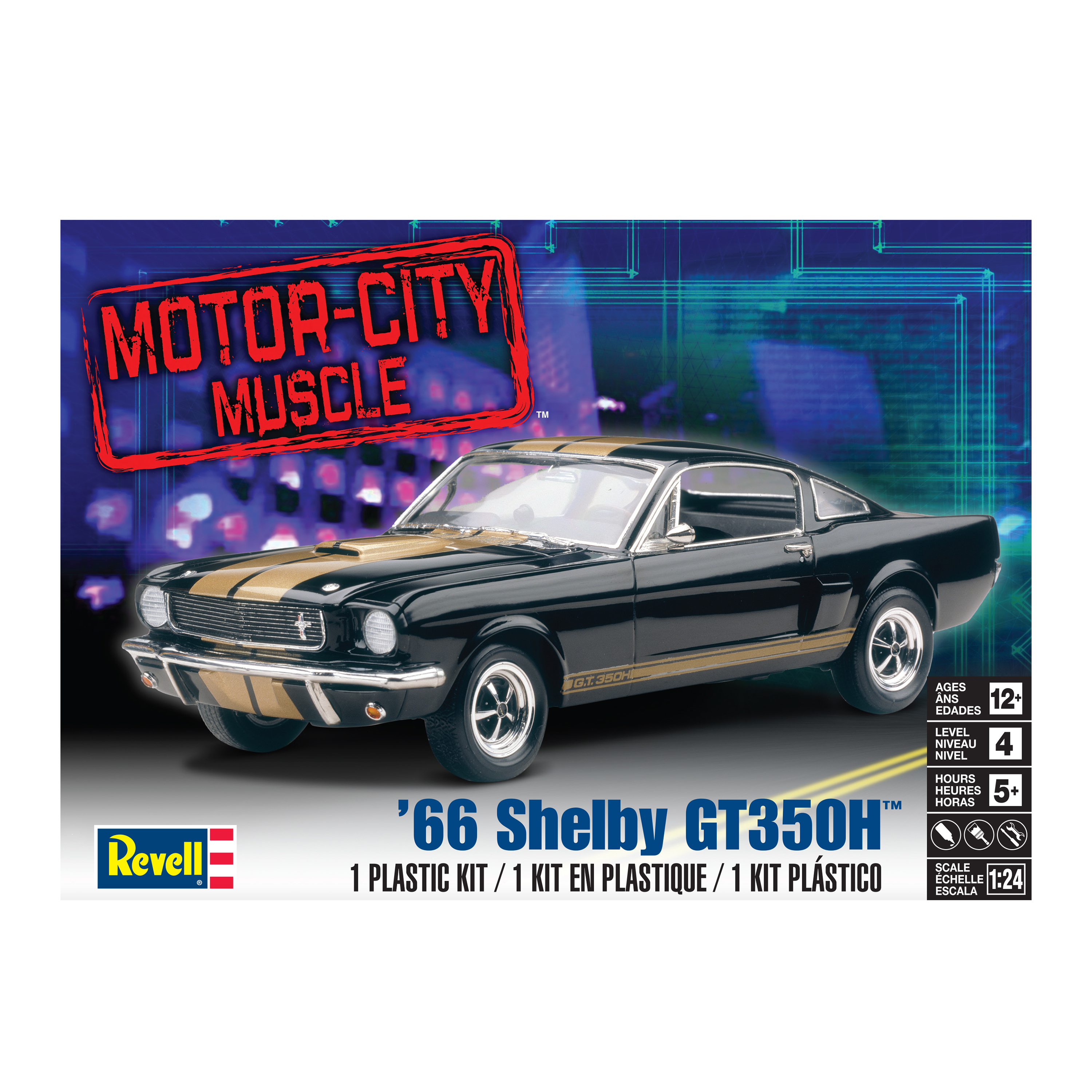 Plastic Model Kit '66 Shelby GT350H 1:24 - image 2 of 5