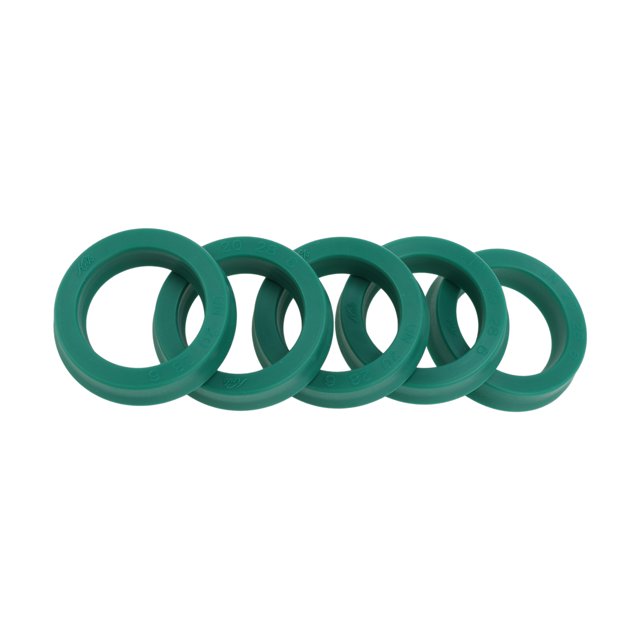 Anillo de Sello de Aceite Universal Labio UN de Unique Bargains 20x28x6mm Alta Presión TPU Verde 5 Pcs