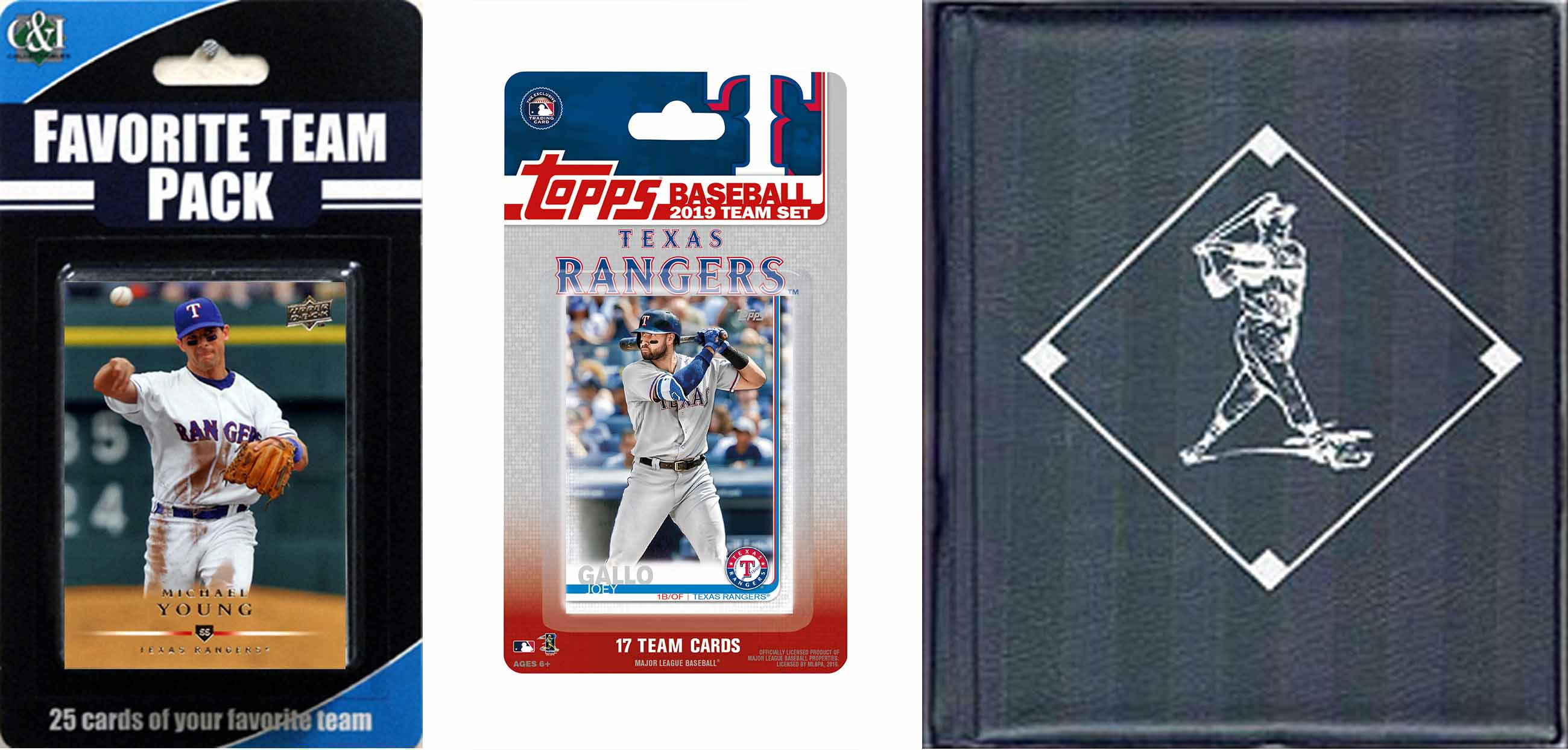 MLB Texas Rangers Licensed 2019 Topps® Team Set and Favorite Player