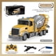 thumbnail image 1 of Excavadora con Control remoto 1:24 para niños, grúa mezcladora, camión, modelo de simulación, coche de ingeniería, juguete, regalo de Navidad, 1 of 4