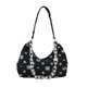 thumbnail image 2 of Bolsos De Mano Bolsa de mano femenino con rayas onduladas, Mini de muñeca con nudo, Color de contraste, moda informal, Simple, elegante, hecho a mano para vacaciones de fin de semana Sywqhk Para Estrenar, 2 of 9
