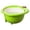 B, variant on Double Layer Vegetable Strainer, Large Capacity Collapsible Salad Washer & Berry Drainer Basket, Pasta Colander for Kitchen, Camping, Picnic
