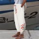 thumbnail image 2 of Pantalones de verano para mujer, informales, cómodos, con bolsillos sueltos, de color sólido Pompotops ulkah939196, 2 of 6