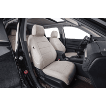 coverdream CRV Cloth Seat Covers Full Set for Honda CRV 2023 2024 2025 2026 LX,EX,EX-L,Sport Series,Hybrid SUV Seat Cushion-(Beige,Full Set)