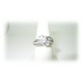 thumbnail image 5 of Sterling Silver .72 ctw Three Stone Gemstone Engagement Promise Ring | Size 7, 5 of 6