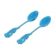 thumbnail image 5 of Paquete de 2 Cucharas de café Sunnimix acero inoxidable Mango largo azul, 5 of 8