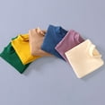 thumbnail image 5 of GYRATEDREAM Boys Girls Long Sleeve Turtleneck T-Shirt Fleece Lined Underwear Warm Tee Tops Casual Thermal Pullover Undershirts for 4-12Y, 5 of 5