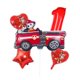 thumbnail image 3 of Juego de globos de dibujos animados de la patrulla canina para niños, juego de globos digitales de 32 pulgadas para fiesta de cumpleaños, Chase, Marshall, Skye, 5 piezas, 3 of 4