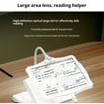 thumbnail image 2 of Magnifying Glass with Light and Stand 48 LEDs Large Desk Magnifying Glass with Light 360° Flexible Gooseneck, Horizontal/Vertical Viewing, Stepless Dimming for Reading Crafts Sewing Repairs, 2 of 5