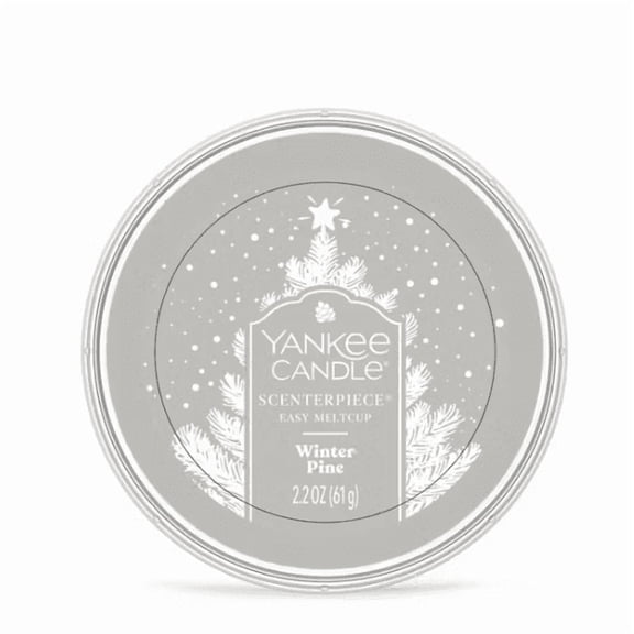 Yankee Candle Winter Pine Scenterpiece Easy Meltcup 2.2 Ounce