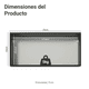 thumbnail image 2 of Alacena Gabinete Superior Cocina Madesa Reims 70cm, 2 of 8
