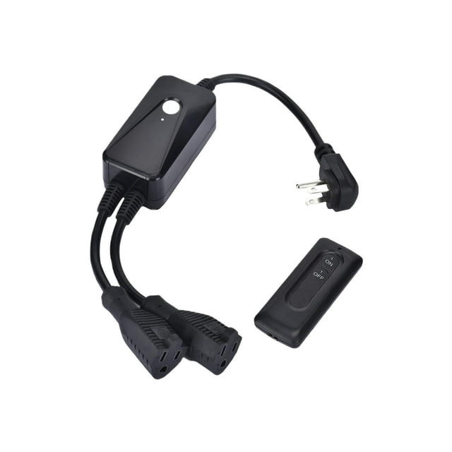 Youkk Wireless Dimmer Plug For Patio Lights Easy Installation Energy-saving Remote 2 us