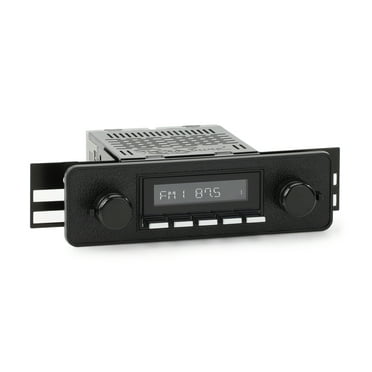 RetroRadio Compatible with 1993-97 Honda Civic Del Sol with DIN Kit Features Include Bluetooth, AUX, AM/FM LABC-M1-402-40-90H4