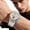 138#White, variant on Men's Quartz Watch, Hexagonal Skeleton Wristwatch Transparent Dial Waterproof Analog Business Casual Dress Watch Precision Timekeeping, Fashion Watch for Work Office Party Travel Daily Wear