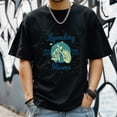 thumbnail image 3 of Men's Short Sleeve Graphic T shirt Collection Summer New Trend Fashion Sweatshirt Loose Fit for Big and Tall Men Shirts, 3 of 5