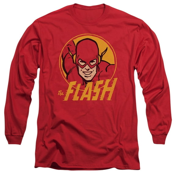 DC Comics Flash Flash Circle-Long Sleeve Adult 18/1