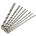 thumbnail image 4 of maskred 8 Pcs Perceuse HSS 4-10mm Extra Longue 200mm Tige Droite Outil de Forage, 4 of 6
