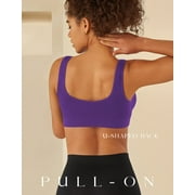 Comfortable Bra,3 Pack Seamless Removable Pads Sleep Bras,Yoga Bra,Sports Bras for Women