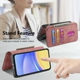 thumbnail image 3 of Wallet Case for Samsung Galaxy Note 20 Ultra Cash Credit Pocket Card Slots Holder Folio Flip Shockproof Full Coverage Detachable Magnetic Cover [Compatible with Magsafe] Kickstand, Pink, 3 of 10