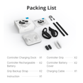 thumbnail image 6 of BOBOVR CD3 Controller Wireless Charging Station and G3 Controller Grips Combo Compatible with Meta Quest 3/3S Controllers, 6 of 6