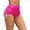 Hot Pink, variant on TIANZEN Women Plus Size High Waist Bikini Bottoms Swim Briefs Beach Shorts Ruched Bottom High Cut Swim Bottom Full Mesh Swimsuit Top Bathing Suit for Women Shorts Short Sleeve Swimsuit Women Skirt