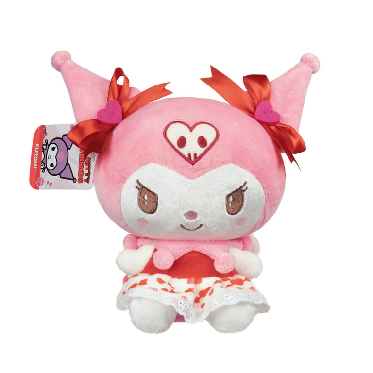 Hello Kitty And Friends - 8 inch Kuromi Valentine's Plush Toy