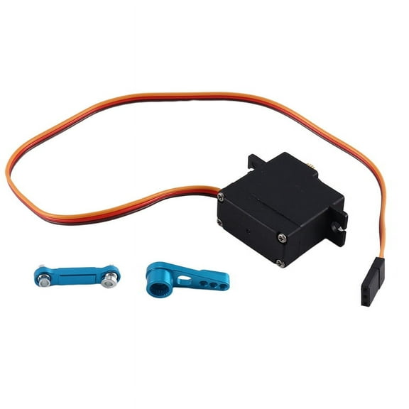 Three Wire Metal Gear Servo with Arm Rod for 144001 124019 124018 A959-B A959 RC Car Upgrade Parts