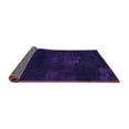thumbnail image 2 of Ahgly Company Indoor Square Abstract Purple Modern Area Rugs, 5' Square, 2 of 4