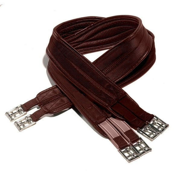 Ovsellerie Ovation Airform Chafeless Cushioned Textured Soft Horse Girth, Brown, 34
