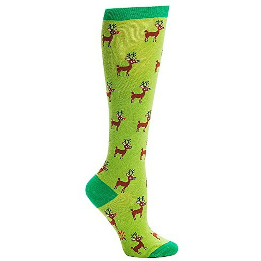 Sock It to Me - Sock It to Me Reindeer Games Knee High Tube Socks ...