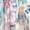 multicolor, variant on Women's Summer Floral Maxi Dress V Neck Short Sleeve Bohemian Flowy Swing Dress for Beach Holiday Wedding