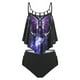 thumbnail image 1 of Traje de baño dividido para mujer a la moda, conjunto de traje de baño Sexy con estampado calado en la cintura Fridja nalpqowj61056, 1 of 4