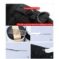 thumbnail image 4 of Buttonhole Elastic Adjustable Knit Stretch Elastic with D Buckle Button Threader, 4 of 10