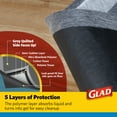 thumbnail image 4 of Glad for Pets Ultra-Absorbent Activated Carbon Training Pads With Folded Edges, 24 Count, 4 of 4