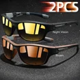 thumbnail image 1 of Typpkmm /Fashion Vintage Cycling Fishing Sports Sunglasses Men Women Running Classic Mountaineering Unisex Sun Glasses Uv400 Eyewear 3PCS, 1 of 7