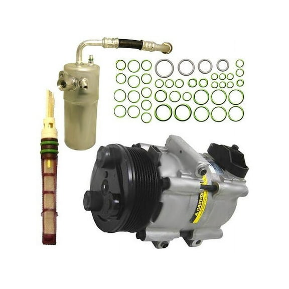 AC Compressor Kit - Compatible with 1997 - 2002 Ford Expedition 1998 1999 2000 2001