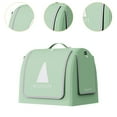 thumbnail image 6 of FITYLE Acrylic Villa Bird Cage Portable Hamster Cage for Birds Parrotlets Parakeets Green, 6 of 9