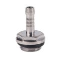 thumbnail image 1 of Barb Connector, Water Cooling Fitting Silver Barb Fitting Barb Fitting, Pipe Fittings Two-touch Fitting, Hose Barb Fittings Reservoir For Radiators For Water Blocks Water Pumps, 1 of 8