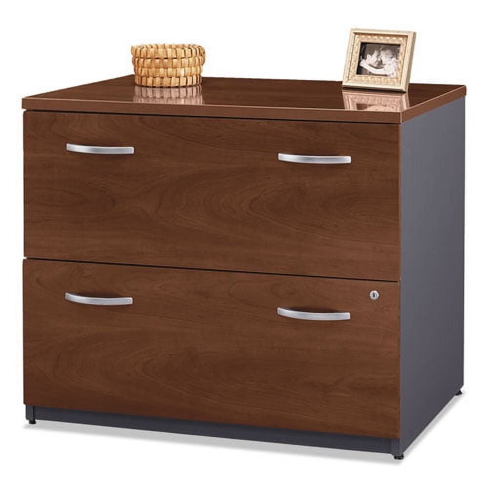 Series C 2 Drawer Lockable Lateral Filing Cabinet, Cherry - image 3 of 4