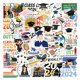 thumbnail image 1 of Pegatinas de vinilo impermeable Graduations Seasons, 60 unidades por lote, 1 of 4
