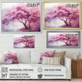 thumbnail image 4 of Designart "Pink Mystique In Amethyst Woods II" Tree Redwood Wall Art Prints, 4 of 7