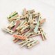 thumbnail image 2 of Mini chincheta de Clip, chincheta fija DIY creativa, pinzas de madera para la ropa, pinzas pequeñas de colores para pared de fotos, manualidades decorativas DIY, 100 Uds. Monstrate HA012527-00B, 2 of 7