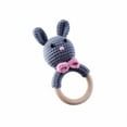 thumbnail image 2 of DPTALR Cartoon Knitting Handmade Crochet Knitting Rattle Ring Suzuki Ring, 2 of 3