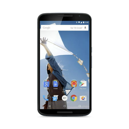 Motorola Nexus 6 Unlocked Cellphone, 32GB, Midnight Blue (Certified