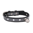 thumbnail image 1 of Leather Cat Collar with Studded for Small Medium Large Breed Best Gift Pet Rivet Collar, 1 of 5