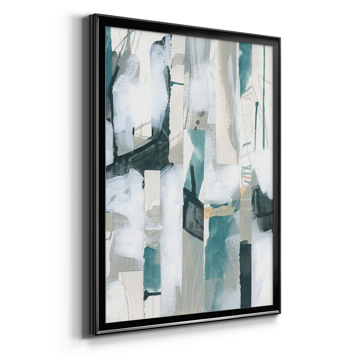 Sea Cavern Strata III Premium Framed Print, in Gold, Black, or Silver - Ready to Hang