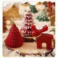 thumbnail image 3 of Christmas decoration Christmas candle ins style desktop mini ornaments high-end atmosphere dress up arrangement gift Christmas tree green -, 3 of 5