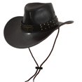 thumbnail image 4 of Western Cowboy Hat Men Casual Cowgirl Sombrero para el escenario de compras de presentación Cosplay Marrón oscuro, 4 of 8