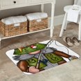 thumbnail image 7 of Sikiie Fishing Gnome Print Flannel Anti-slip Floor Mat 16x24in, Thickened Dustproof Entrance Door Mat Floor Mat for Kitchen, Bathroom, Laundry Room, 7 of 7