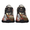thumbnail image 5 of US Veteran I Walked The Walk Shoes Sneakers Black Size 13, 5 of 7